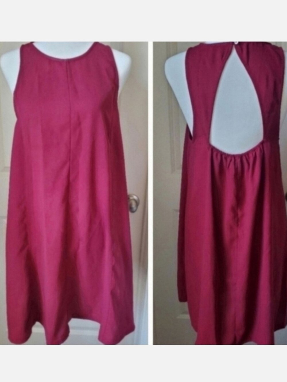 Tank Dress Burgundy
